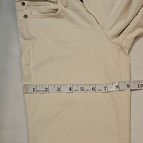 Alice +olivia cream jeans size 28 - Picture 8 of 11